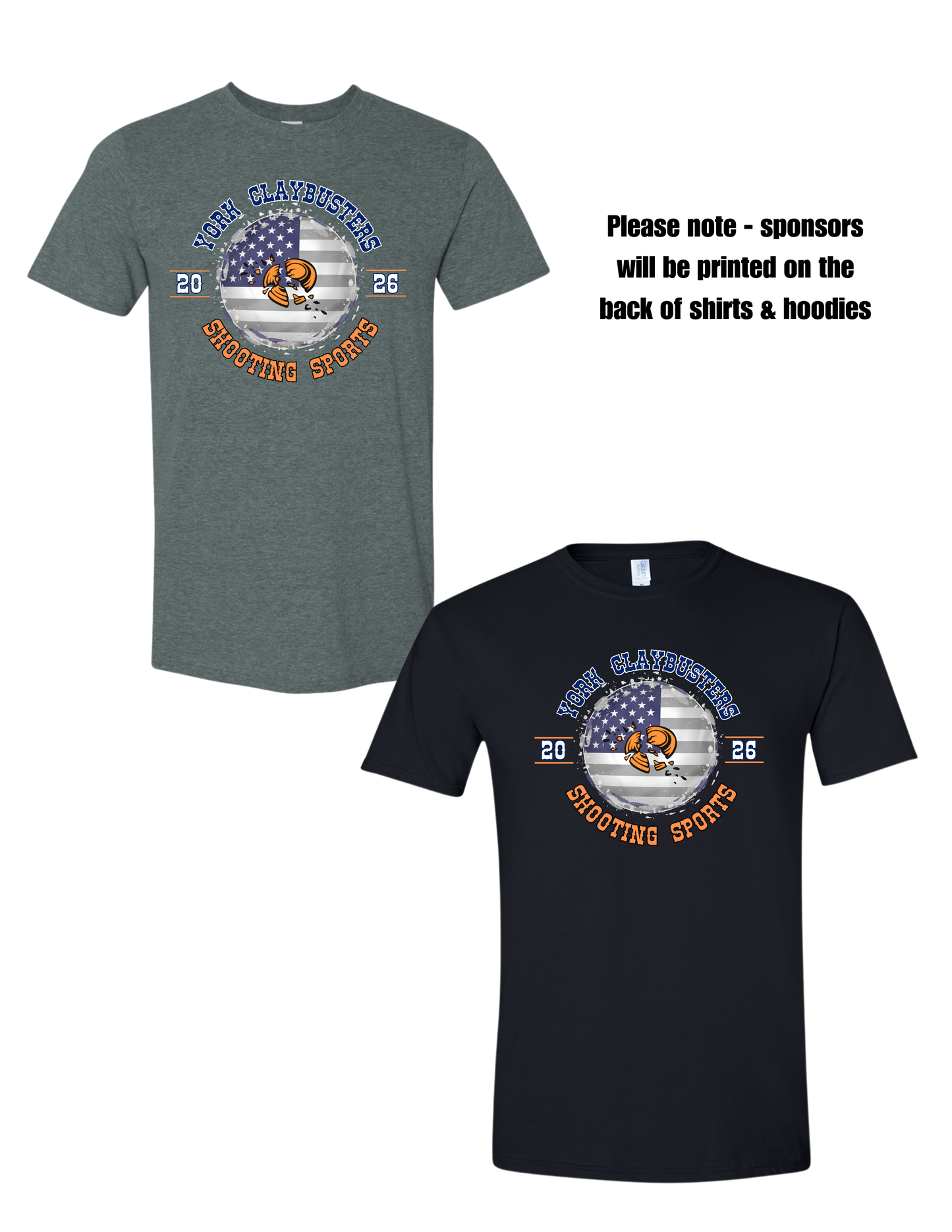 York Clay Busters Hoodies & Shirts