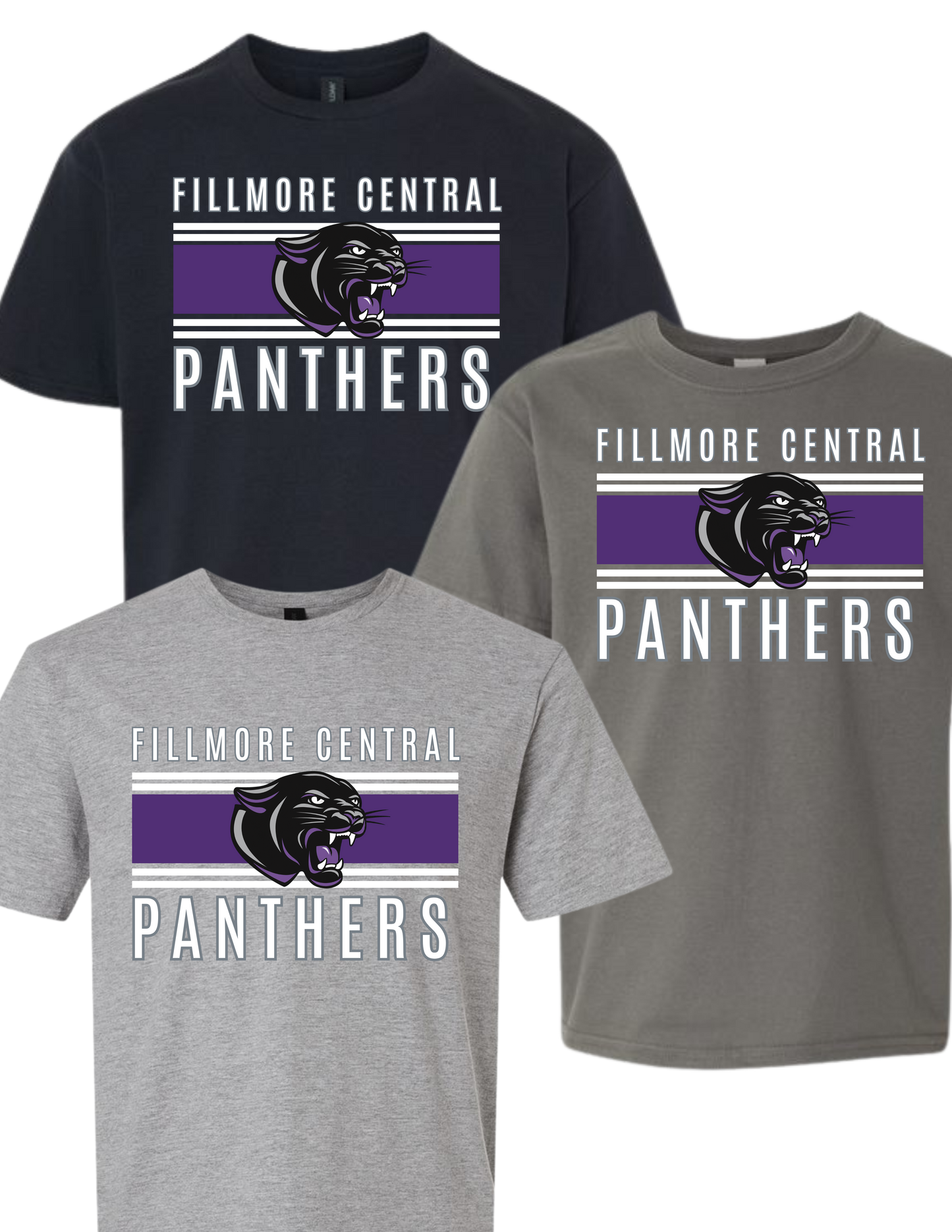 Fillmore Central Panthers Retro Rally Shirt