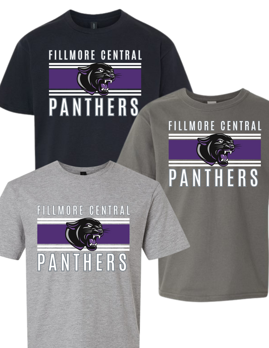 Fillmore Central Panthers Retro Rally Shirt