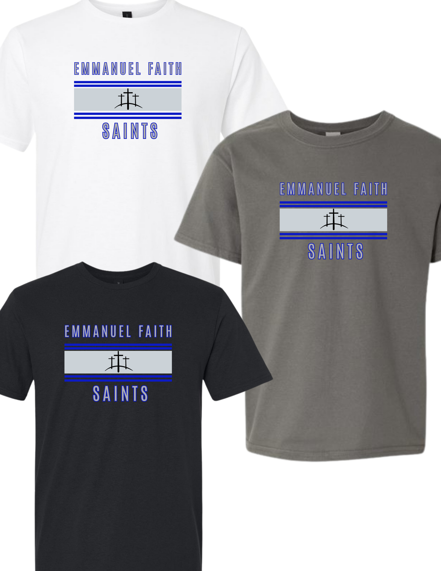 Emmanuel Saints Retro Rally Shirt