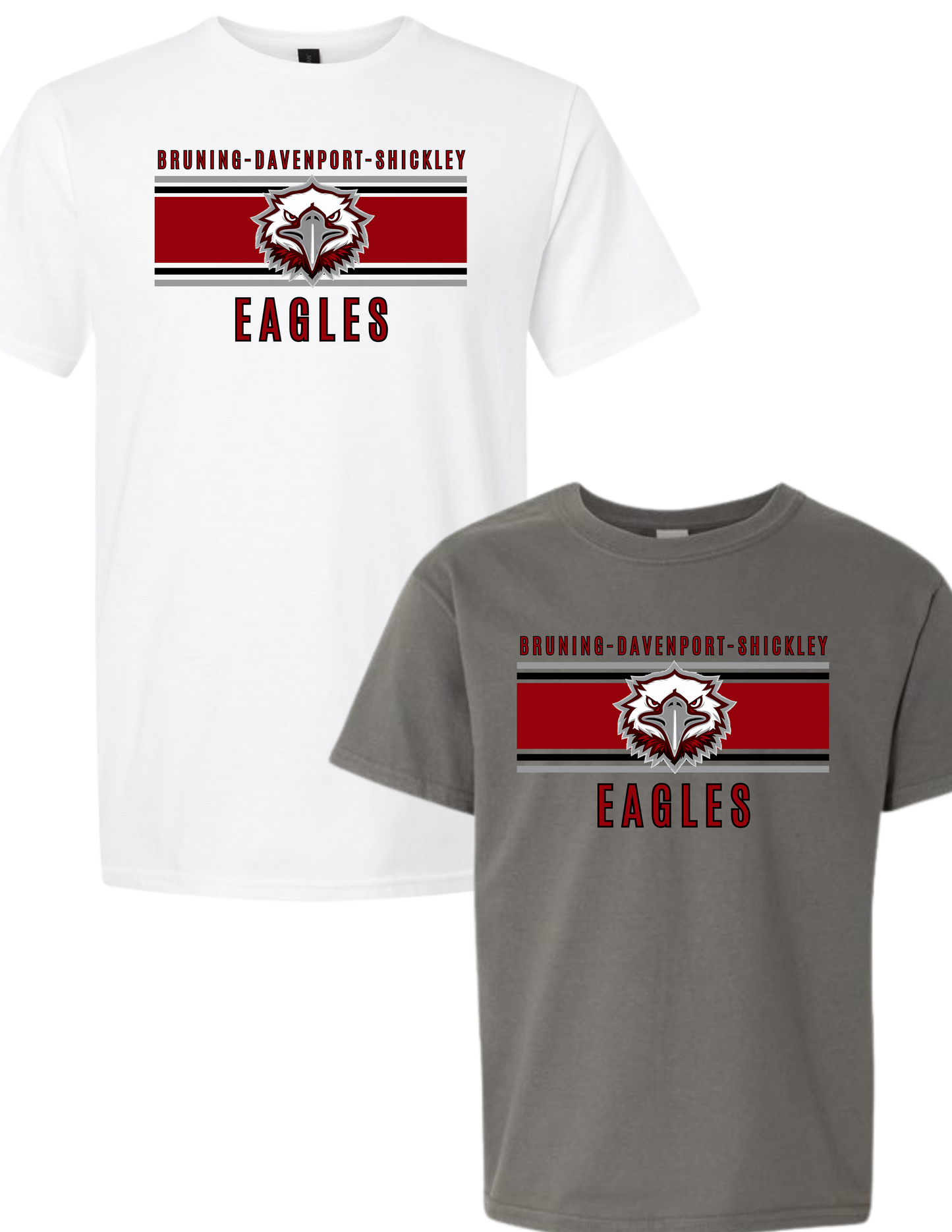 Bruning-Davenport-Shickley Eagles Retro Rally Shirt
