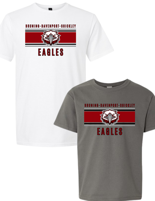 Bruning-Davenport-Shickley Eagles Retro Rally Shirt
