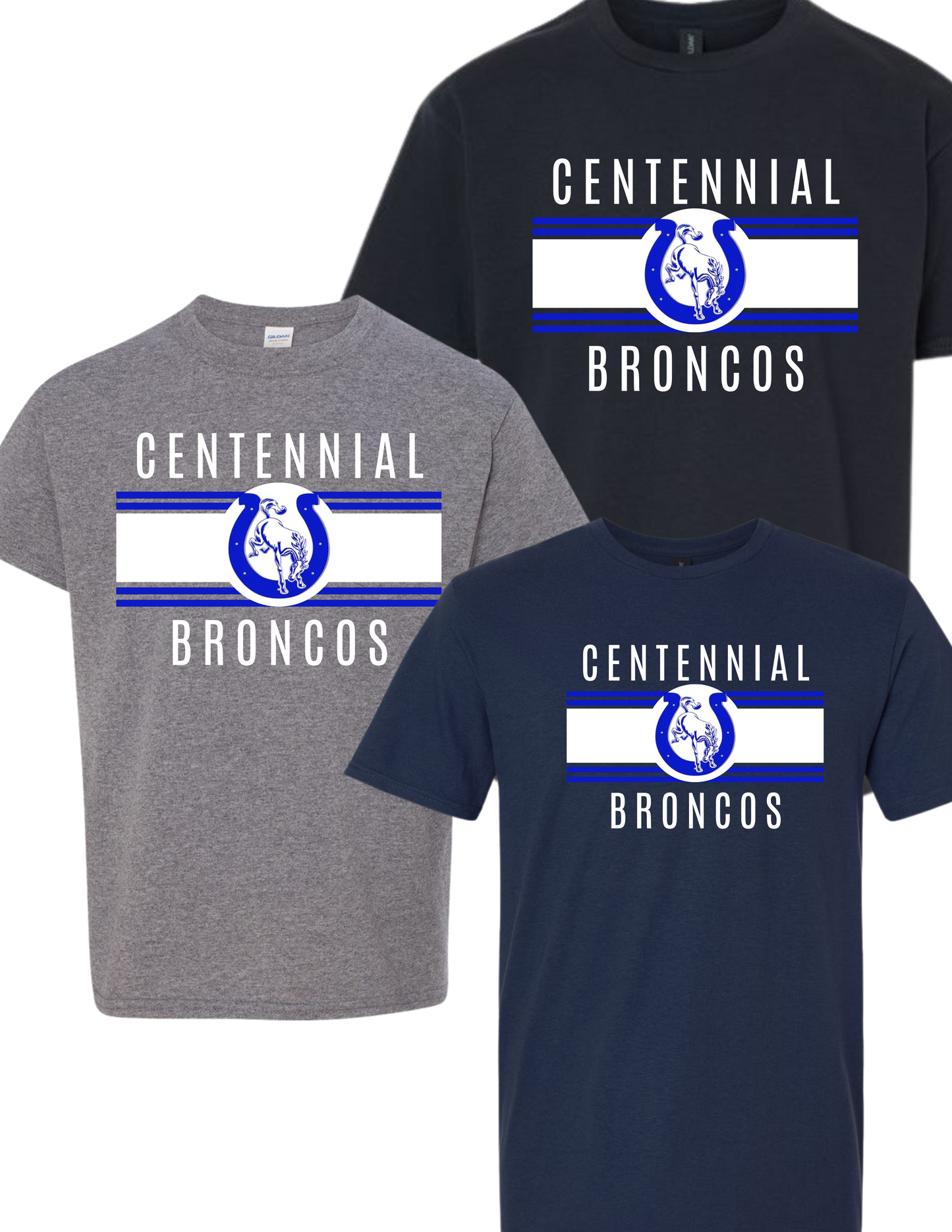 Centennial Broncos Retro Rally Shirt