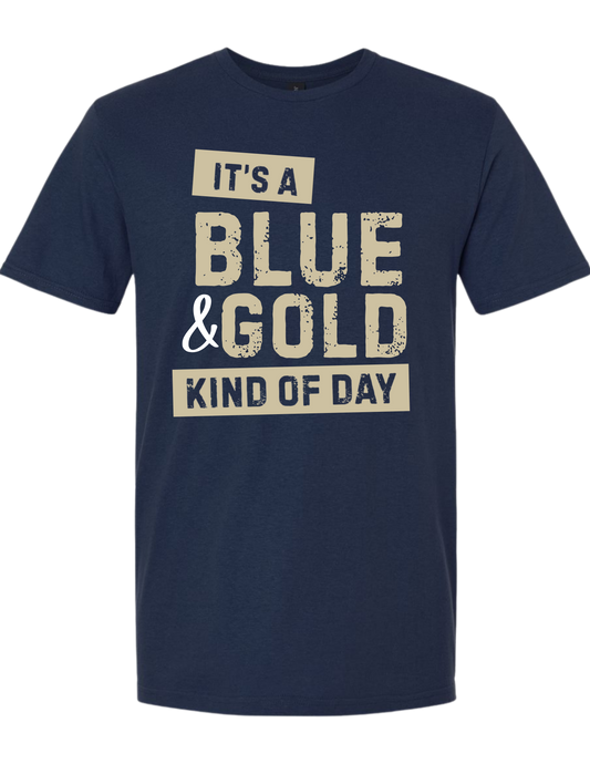 Blue & Gold Kind of Day T-shirt
