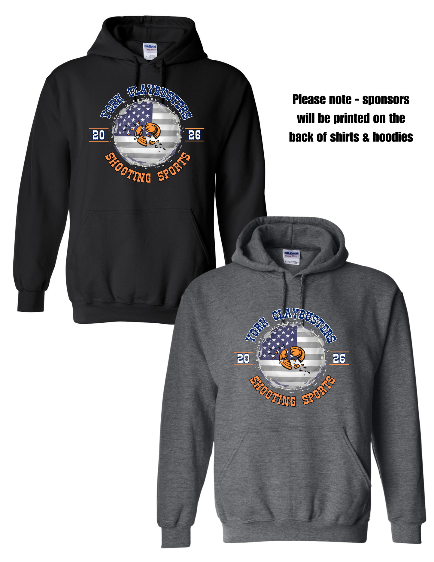York Clay Busters Hoodies & Shirts